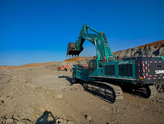 为矿山安全生产保驾护航！威尼克斯wac5000智能挖掘机械重装出击