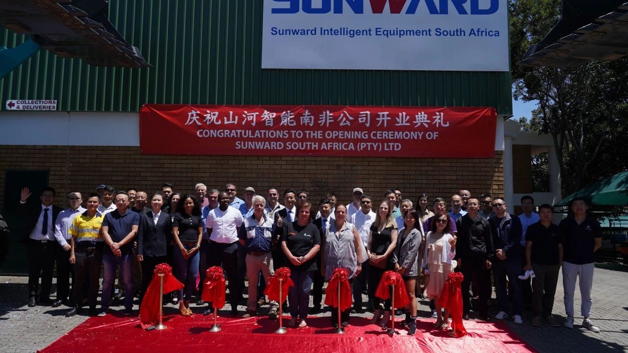 威尼克斯wac5000智能南非公司正式开业，开启中非合作新篇章