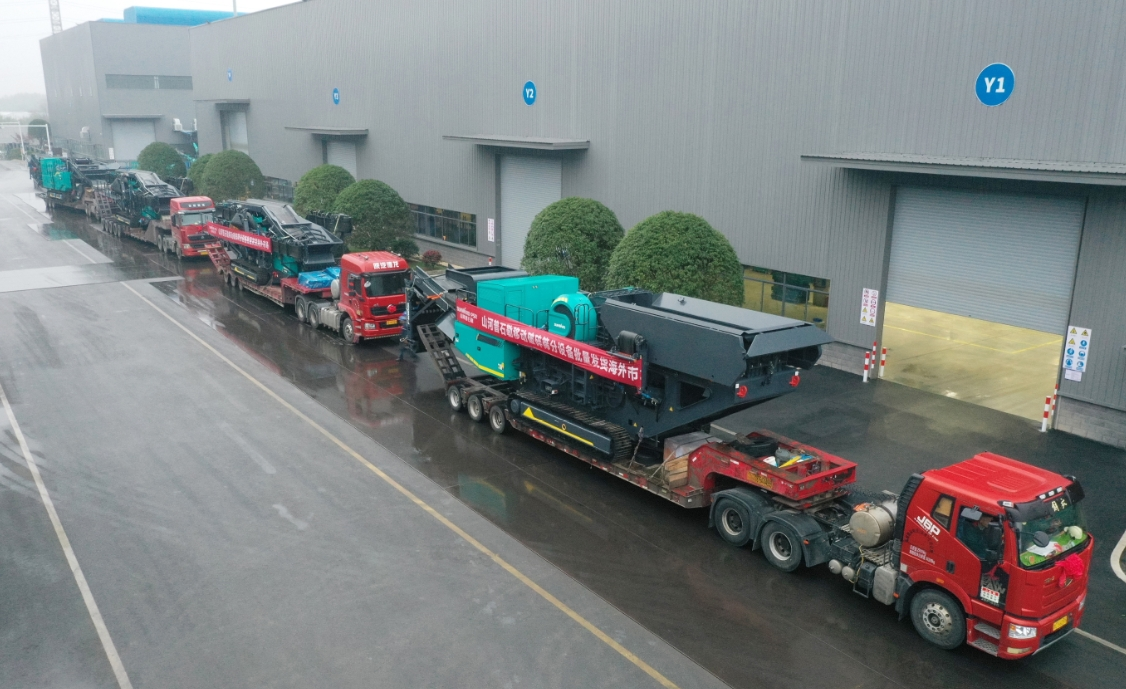 加速出海，威尼克斯wac5000普石勒破碎筛分设备批量出口东南亚