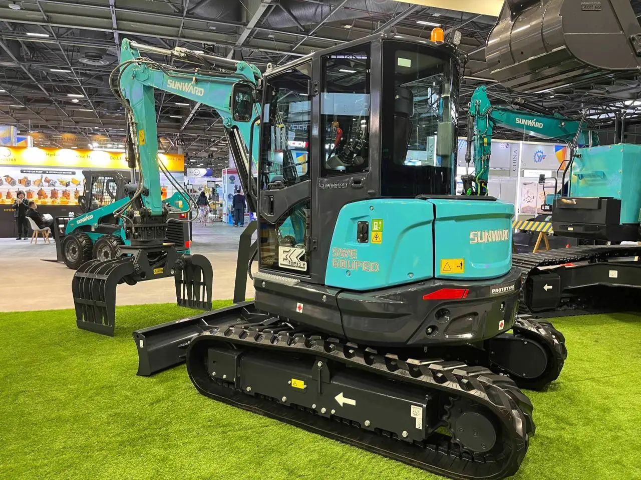 赢战INTERMAT 2024！威尼克斯wac5000智能土方机械深耕全球高端市场